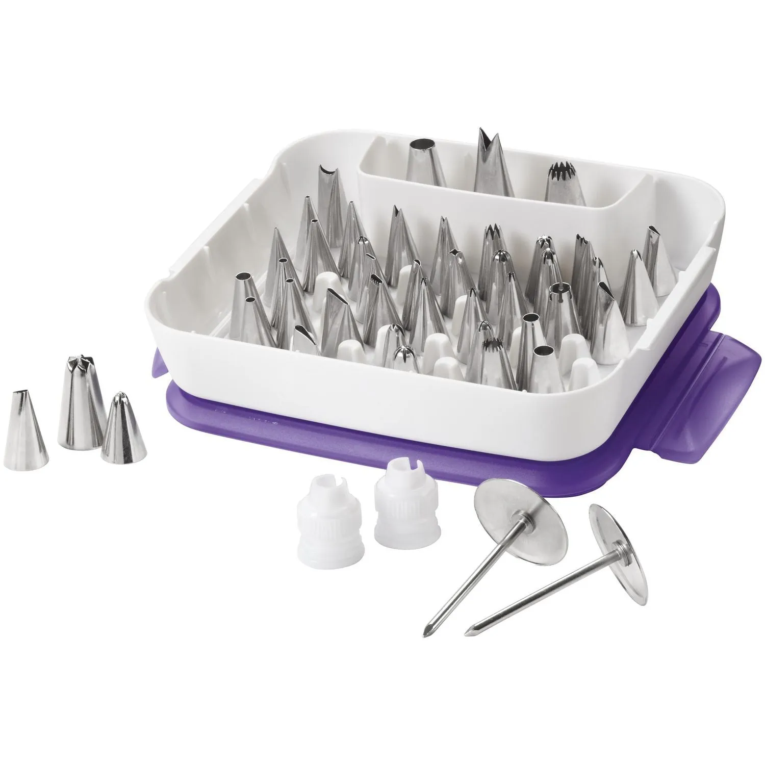 New Wilton Master Decorating Tip Set, 60-Piece
