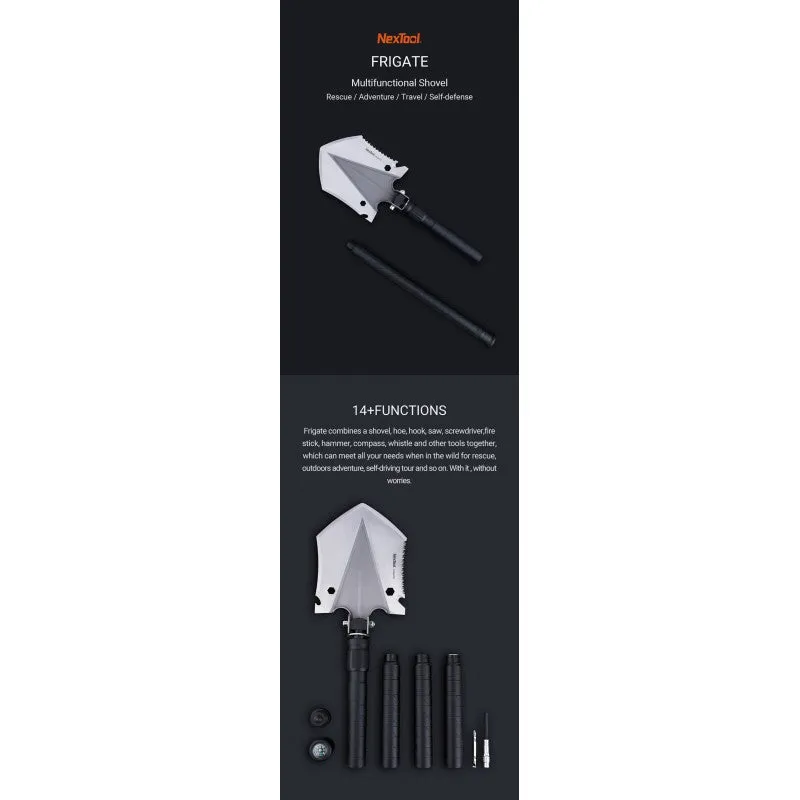 Nextool - Multi-Functional Shovel 14 functions in 1