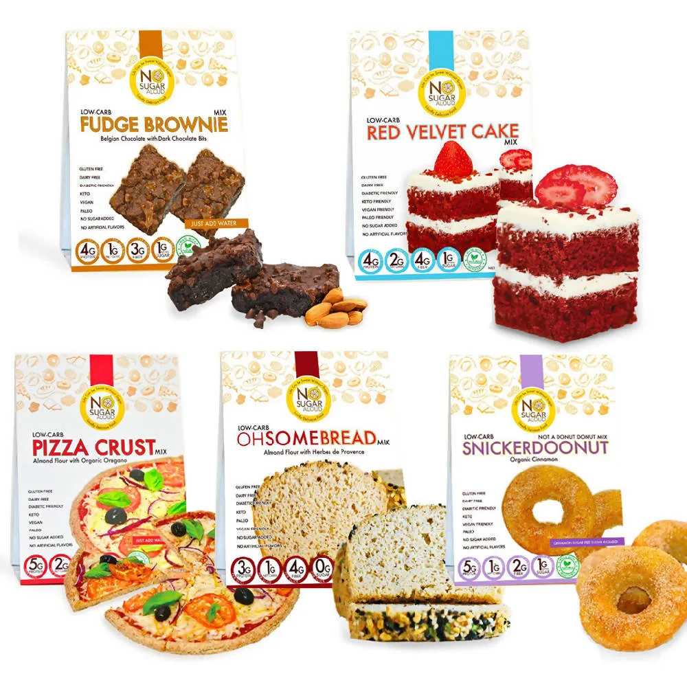 No Sugar Aloud Superfood Mix Collection - 5 Pack