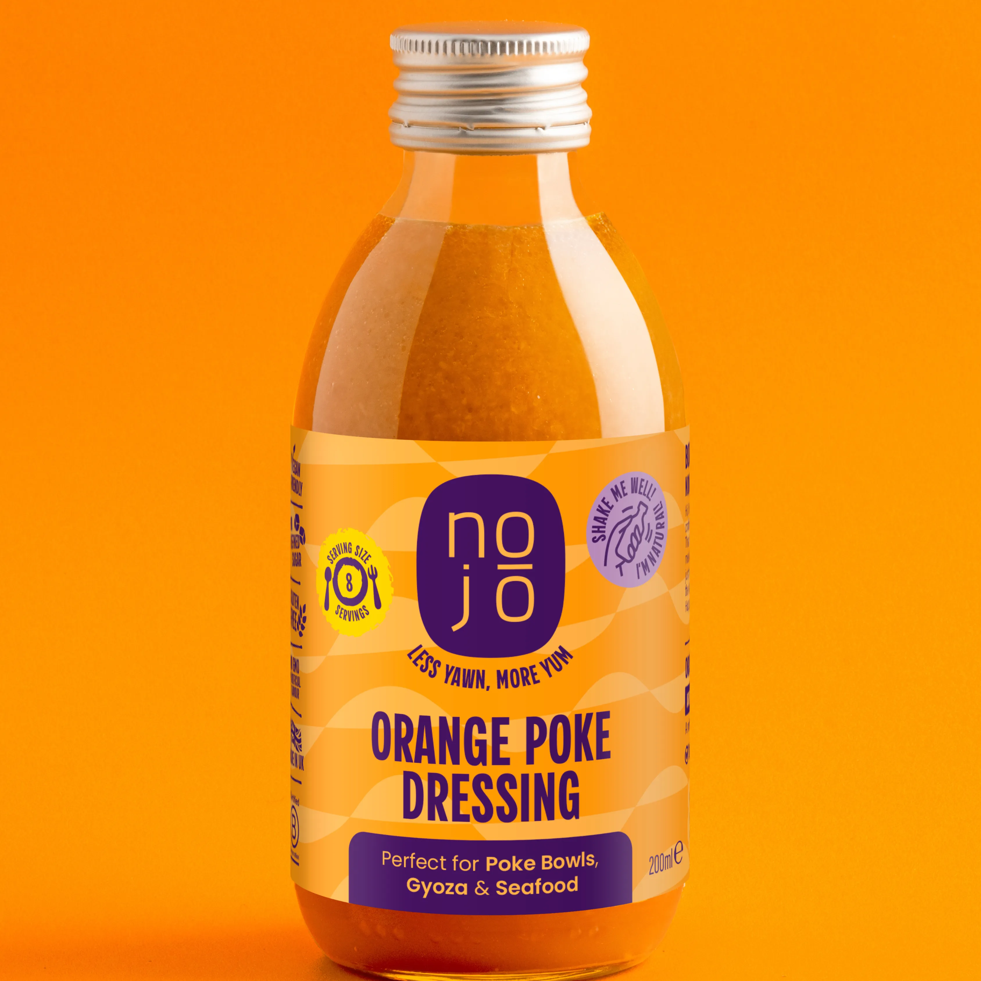 Nojo Orange Poke Dressing 6 x 200ml