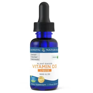 Nordic Naturals Plant-Based Vitamin D3 Liquid Vegan Apple 30ml