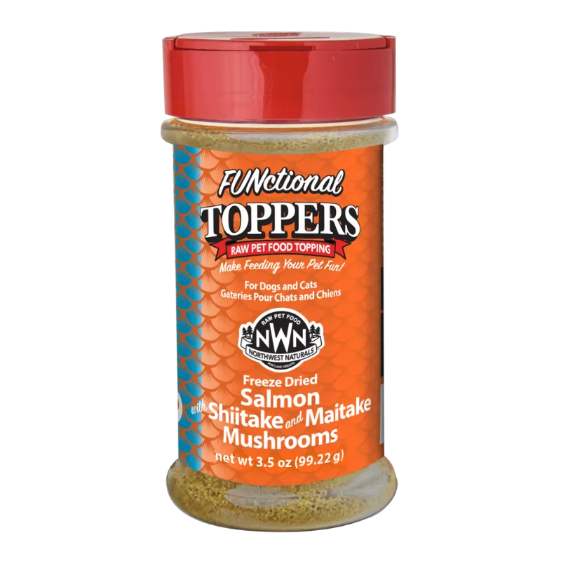 Northwest Naturals - Salmon with Shitake & Maitake Mushrooms Functional Topper - 3.5oz