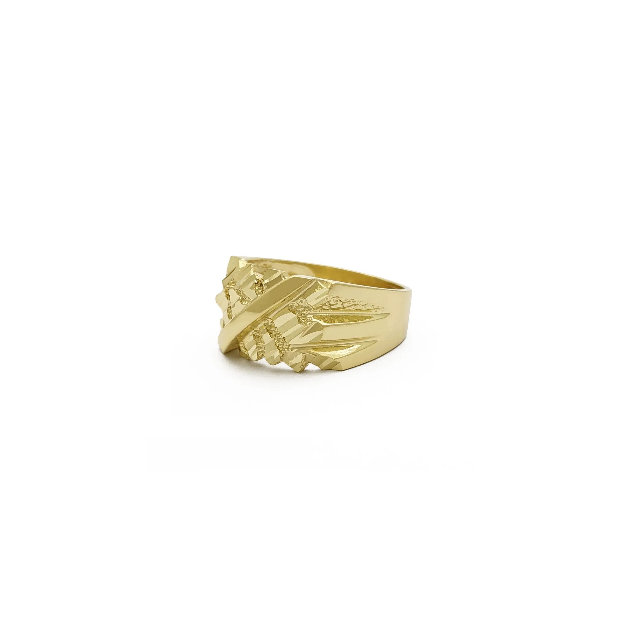 Nugget Fissure Ring (14K)