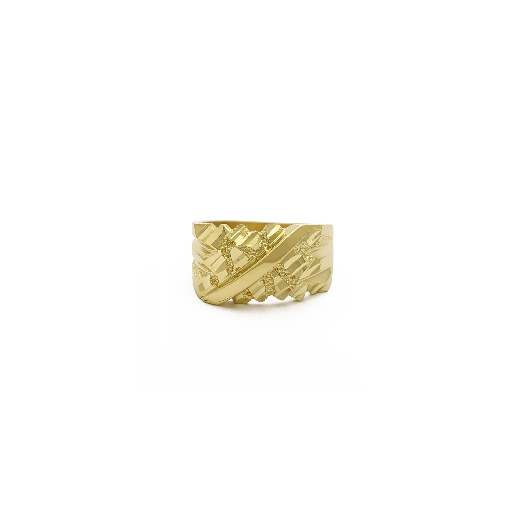 Nugget Fissure Ring (14K)