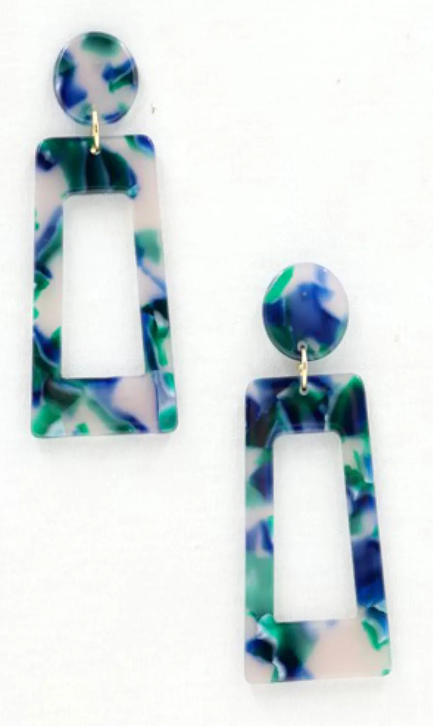 Oh Honey Earrings - Blue