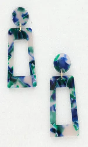 Oh Honey Earrings - Blue