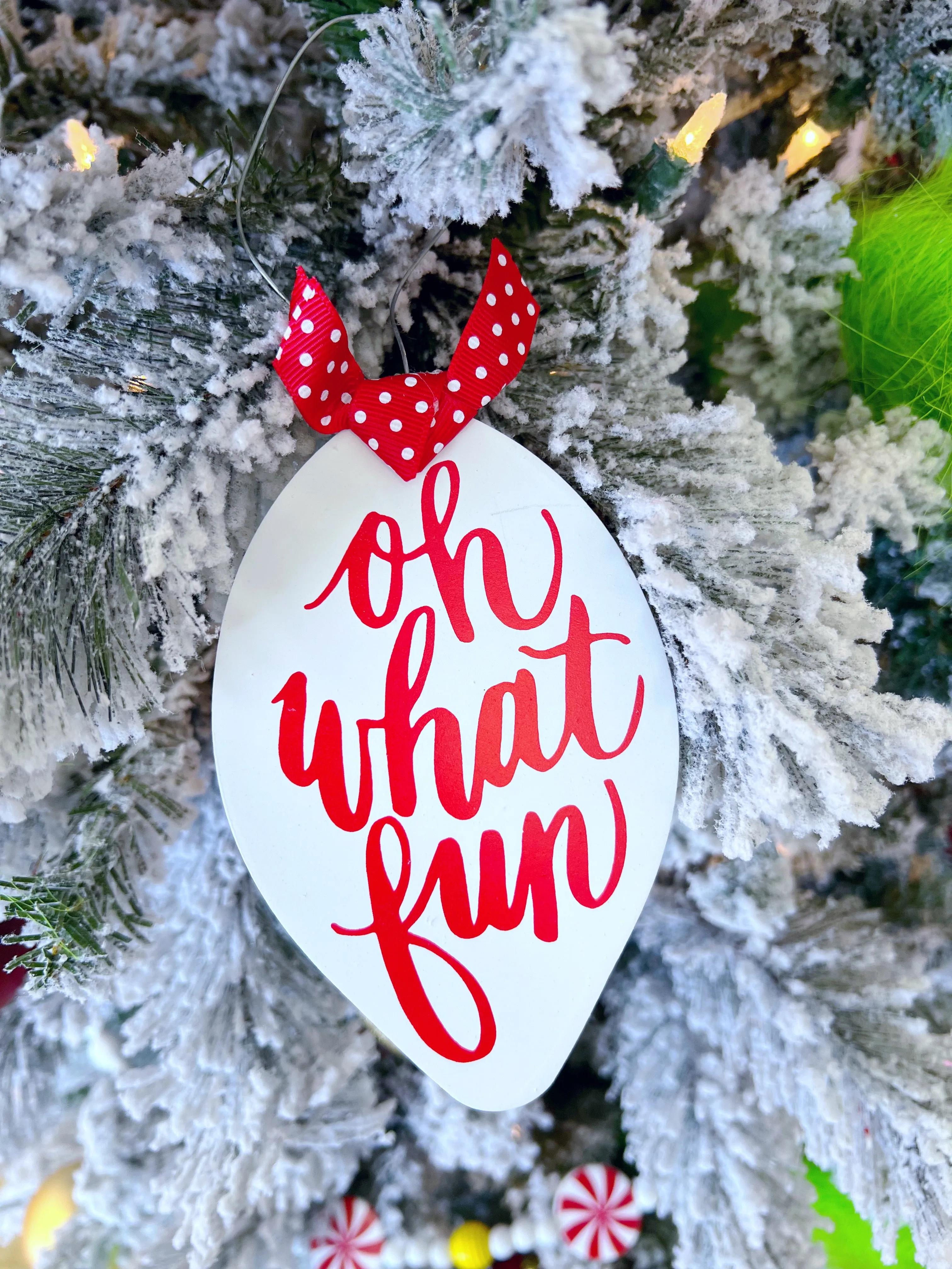 Oh What Fun Ornament