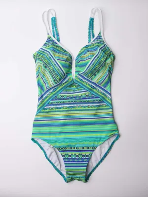 One Piece Tank In Green
