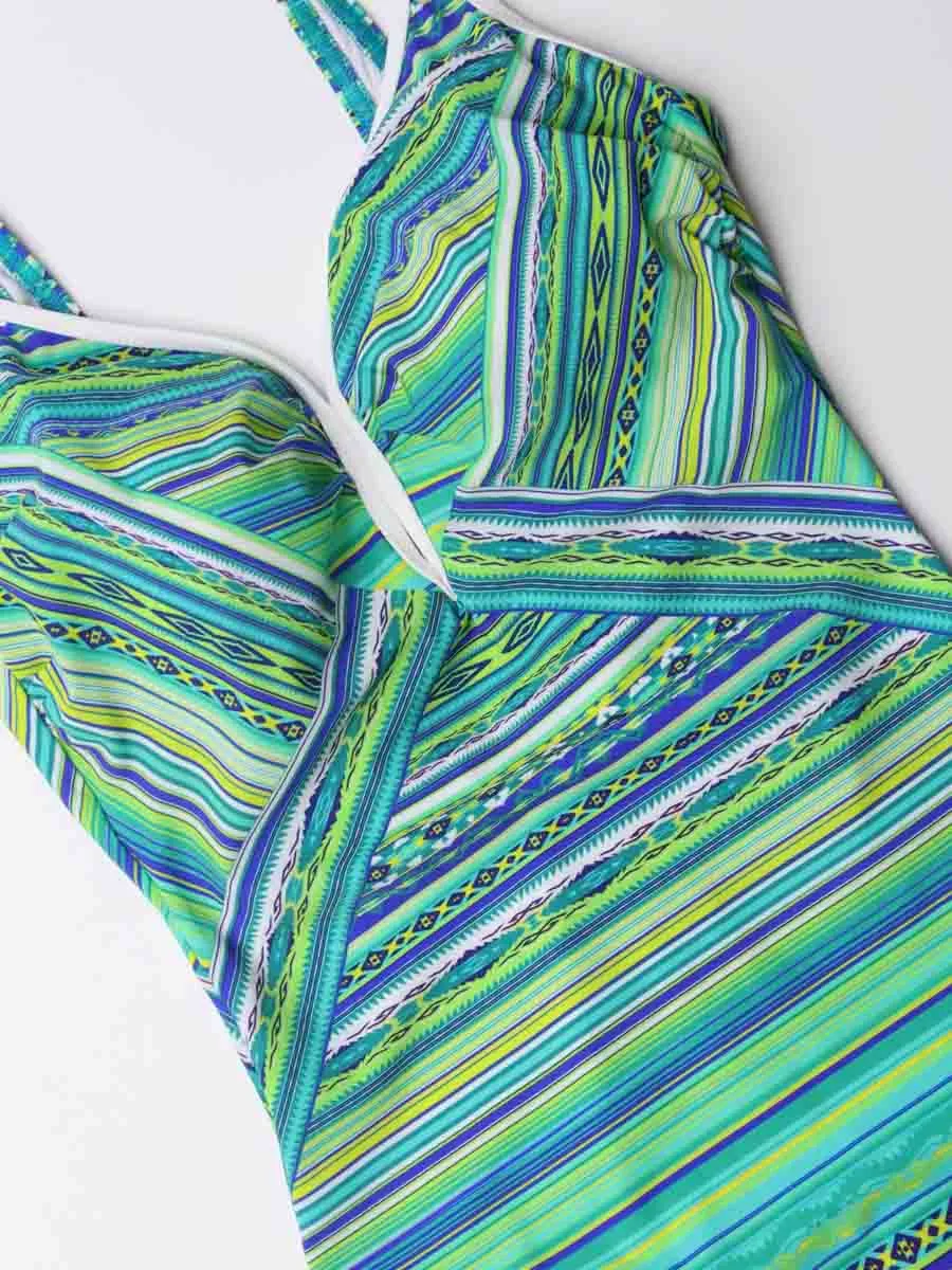 One Piece Tank In Green