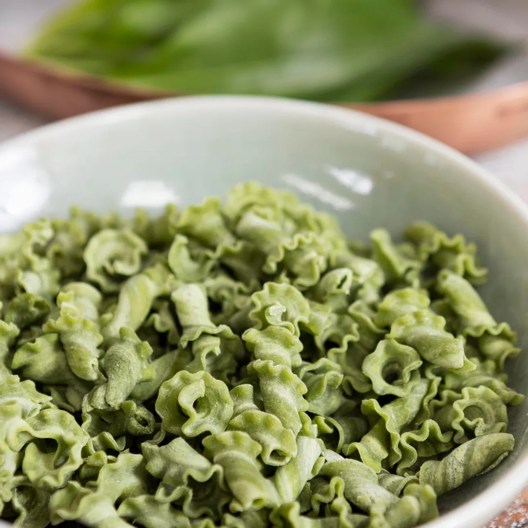 Organic British Basil (Cornish) Campanelle 12 x 350g