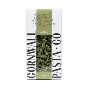 Organic British Basil (Cornish) Campanelle 12 x 350g