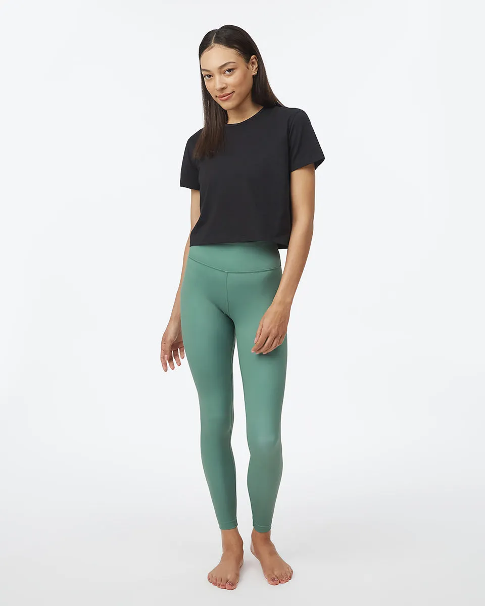 Organic Cotton Relaxed Cropped T-Shirt