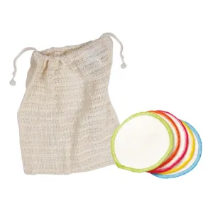 Organic Make Up Removal Pads (x10) & Wash bag