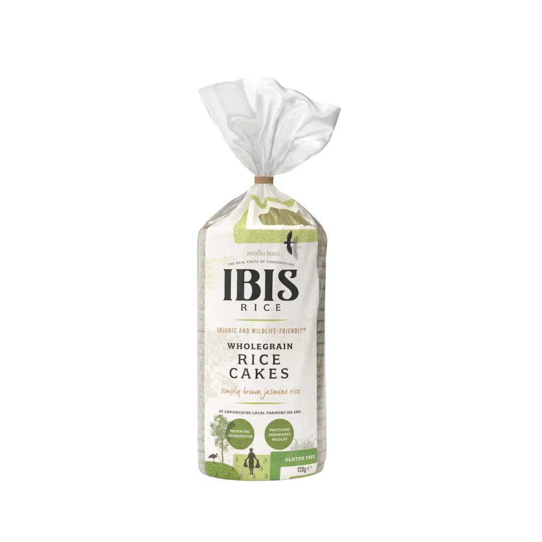 Organic Wholegrain Rice Cakes Original 12 x 130g