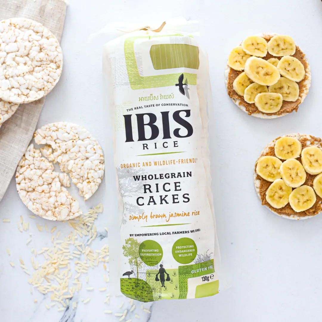 Organic Wholegrain Rice Cakes Original 12 x 130g