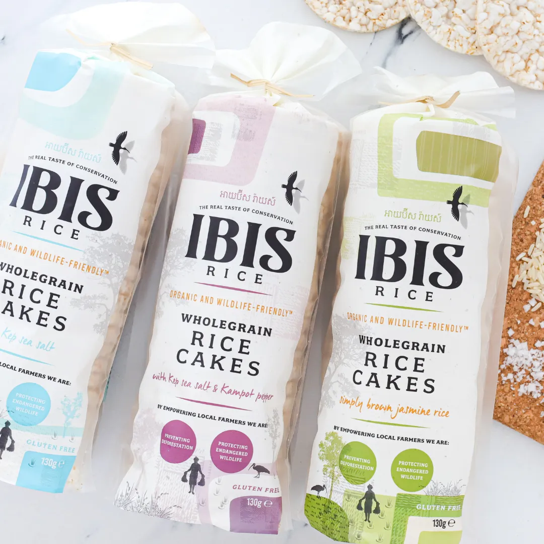 Organic Wholegrain Rice Cakes Original 12 x 130g