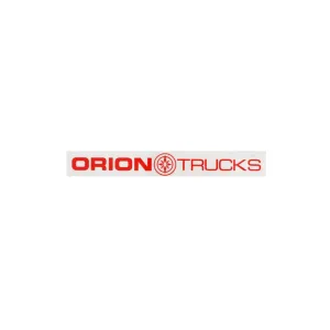 Orion Trucks CE Logo Sticker - Red