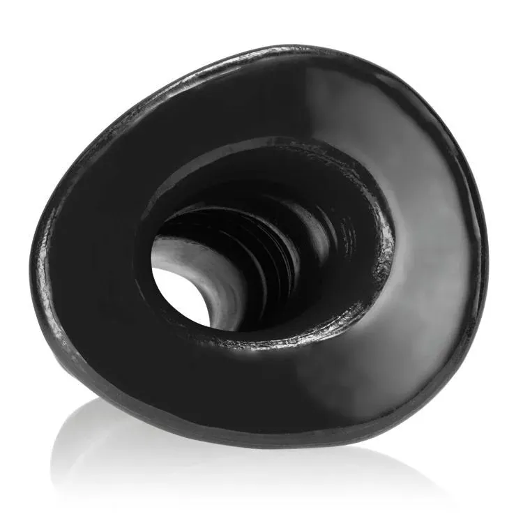 Oxballs - Pighole 4 - Holle Buttplug - Zwart - Maat XL