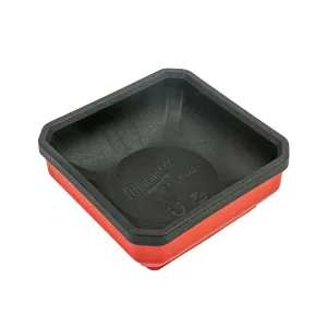 PACKOUT Magnetschale 10 x 10 cm (magnetische Schale ideal für Kleinteile wie Schrauben, Bits uvm.)