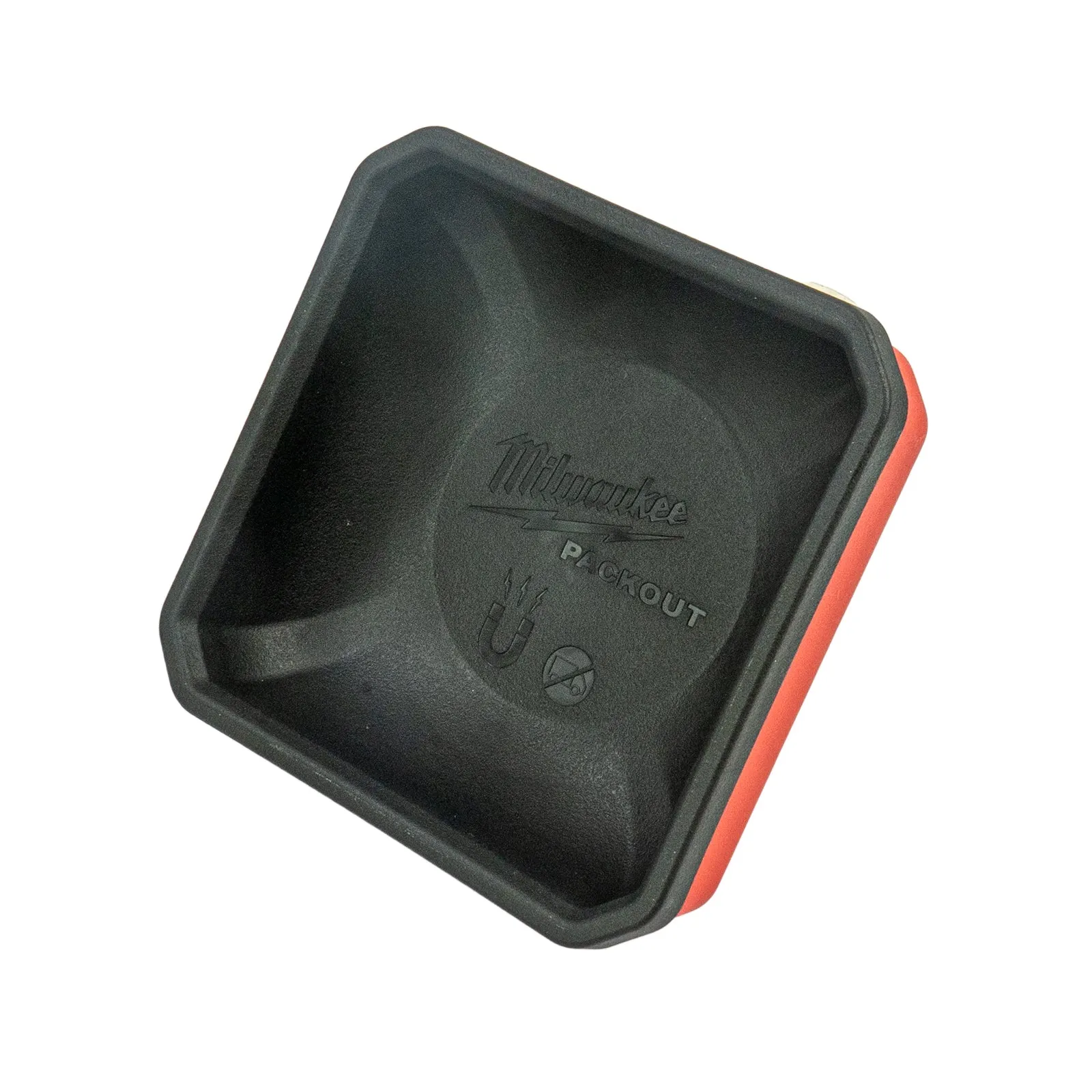 PACKOUT Magnetschale 10 x 10 cm (magnetische Schale ideal für Kleinteile wie Schrauben, Bits uvm.)