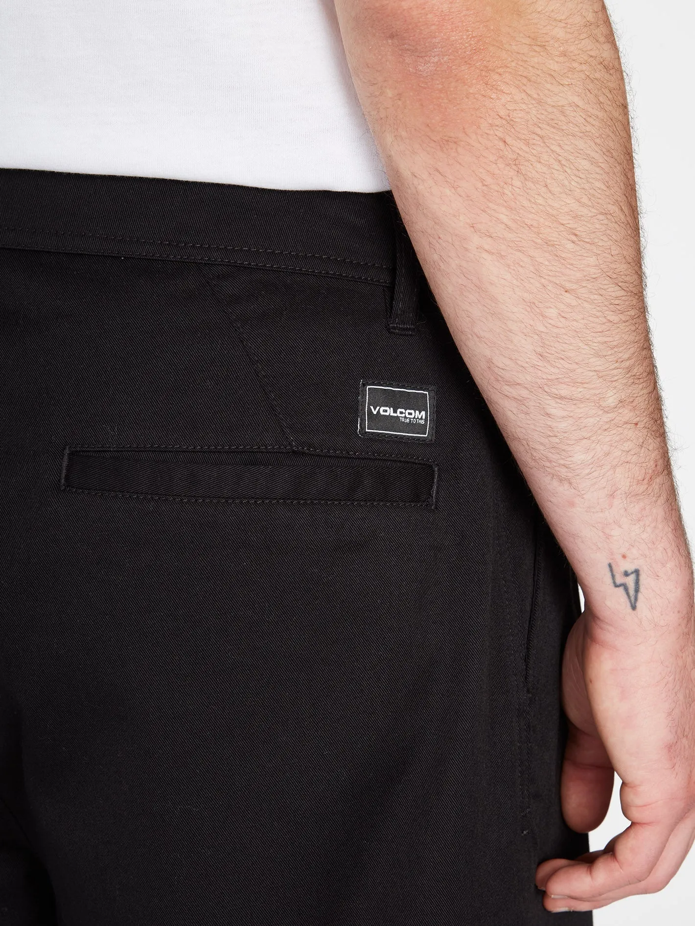 Pantalon Pleated Chino - BLACK