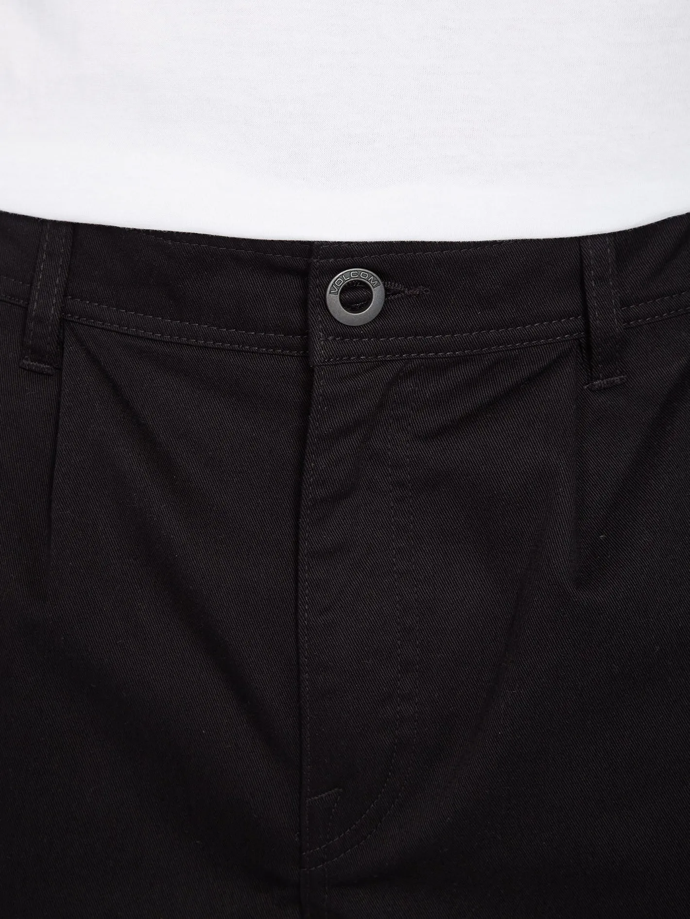 Pantalon Pleated Chino - BLACK