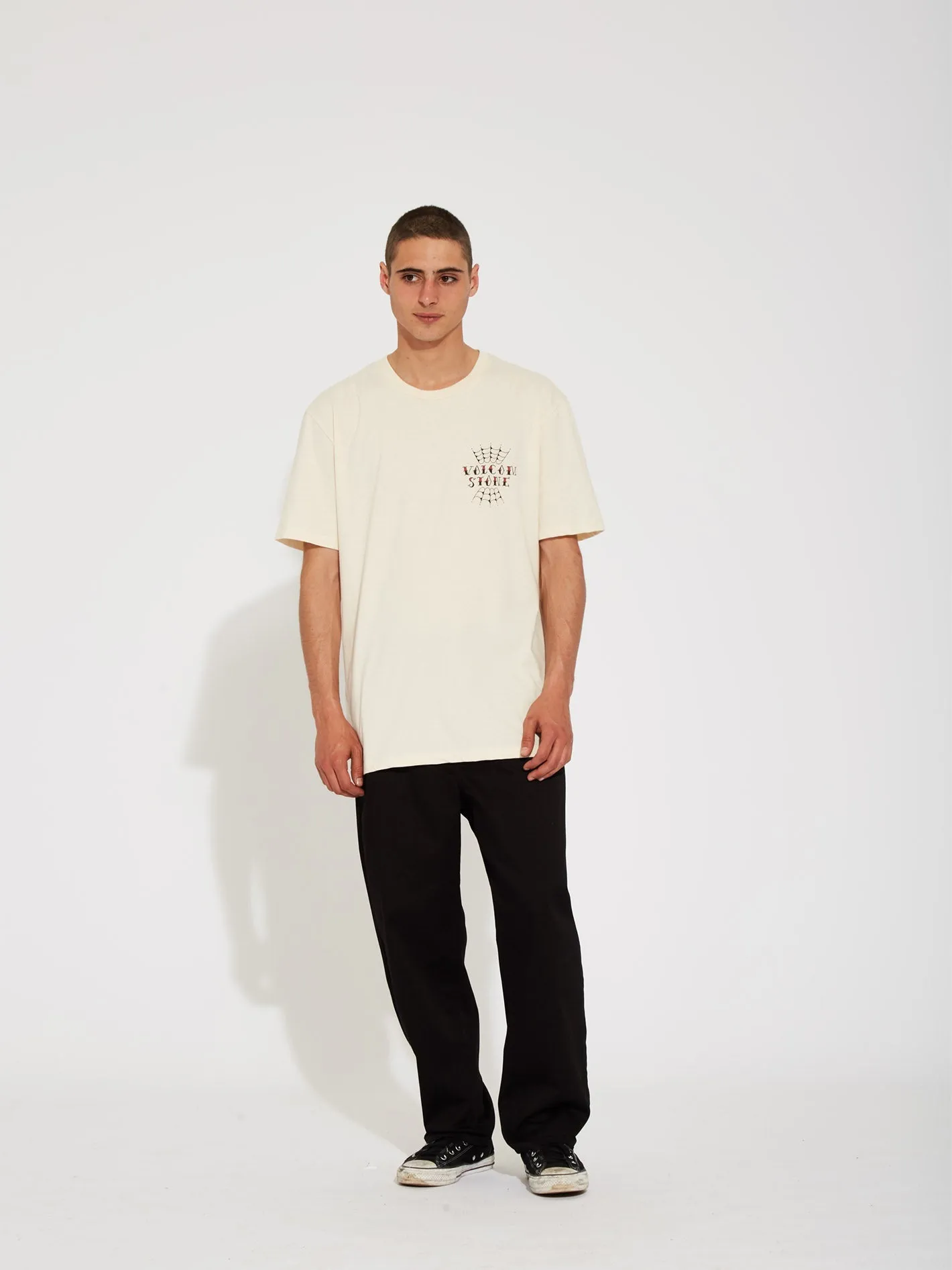 Pantalon Pleated Chino - BLACK