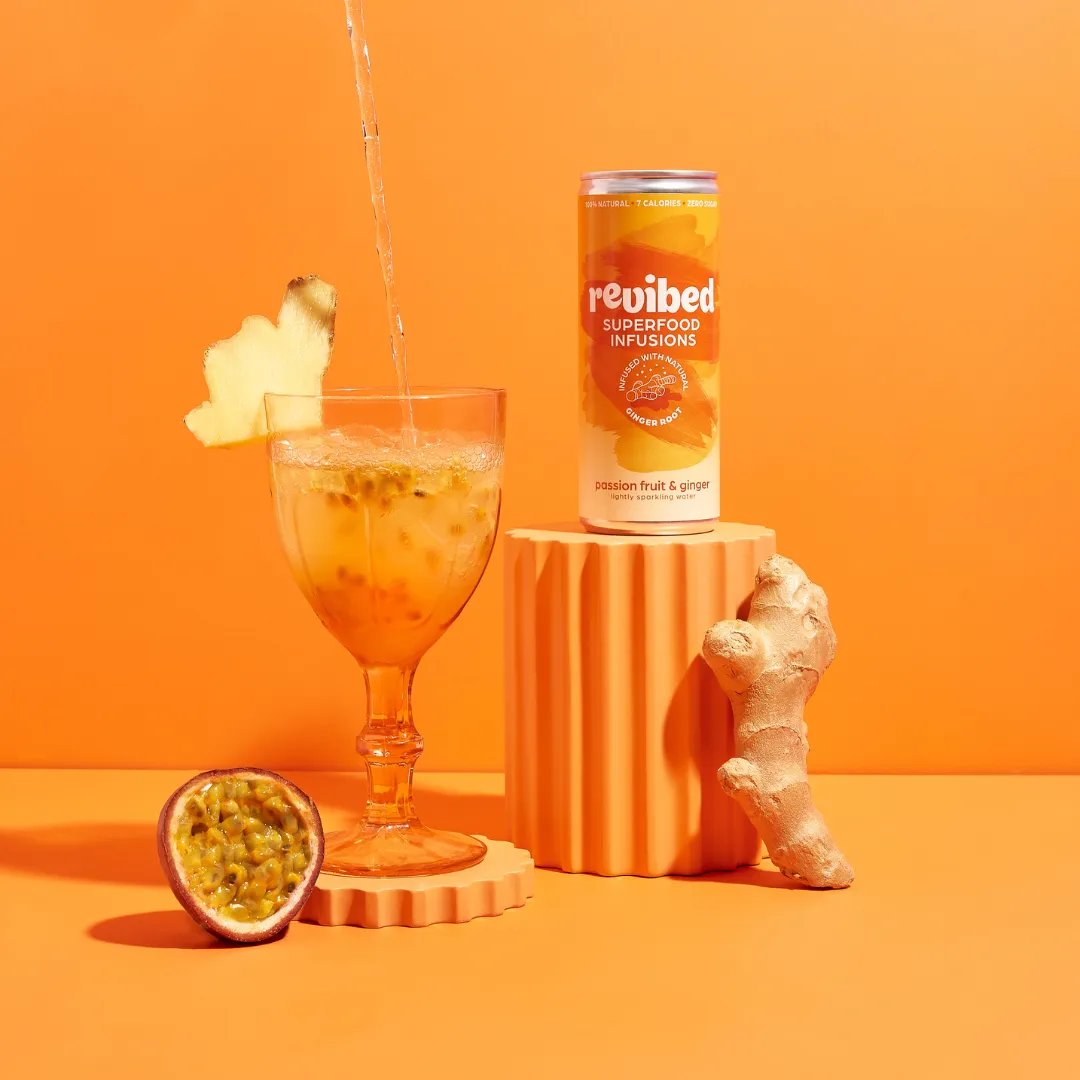 Passionfruit and Ginger Infused Water 12 x 250ml