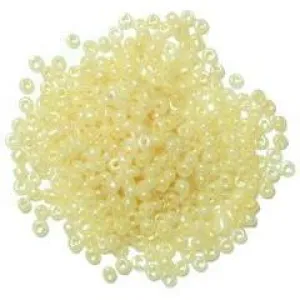 Pastel Lemon Seed Beads