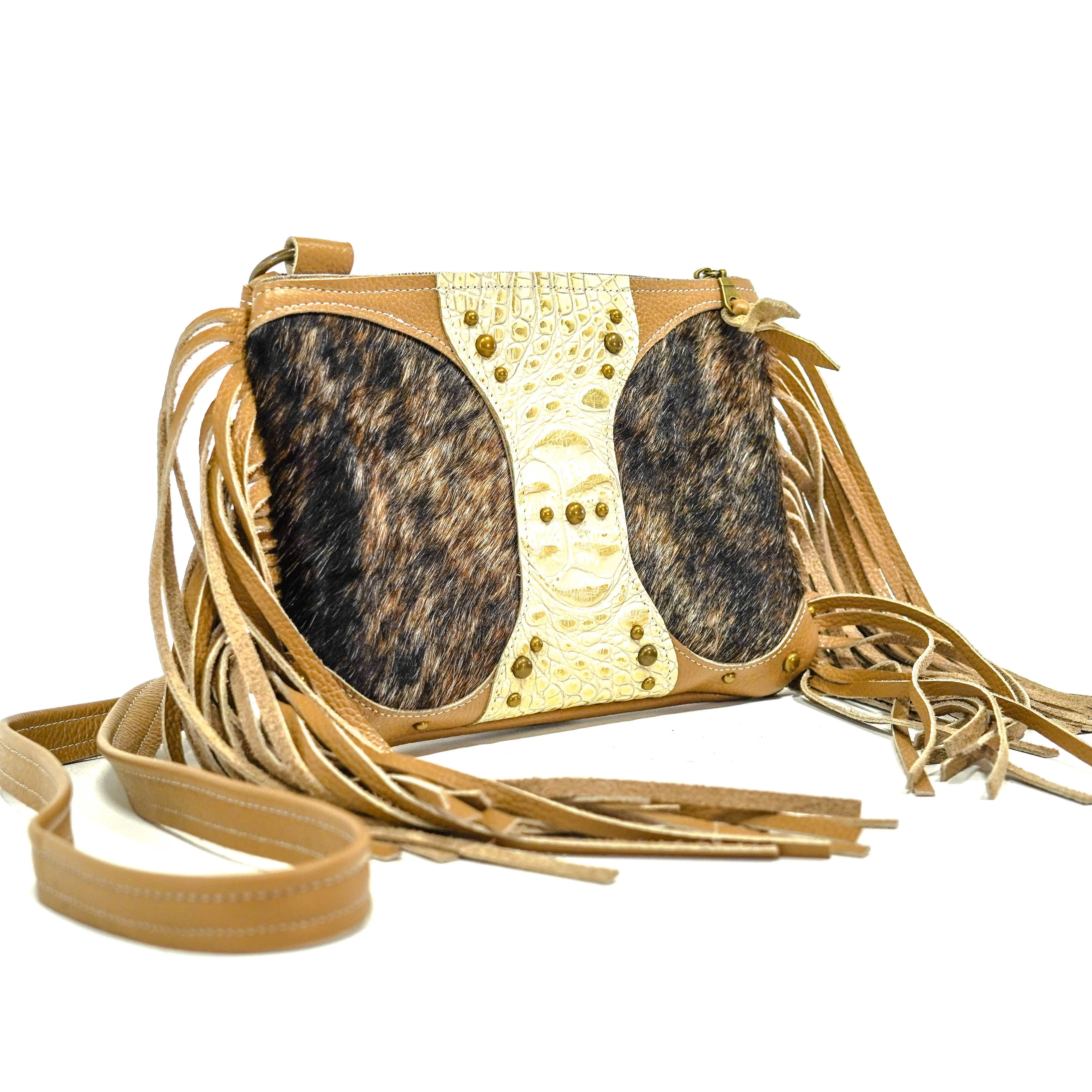 Patsy - Brindle w/ Ivory Croc