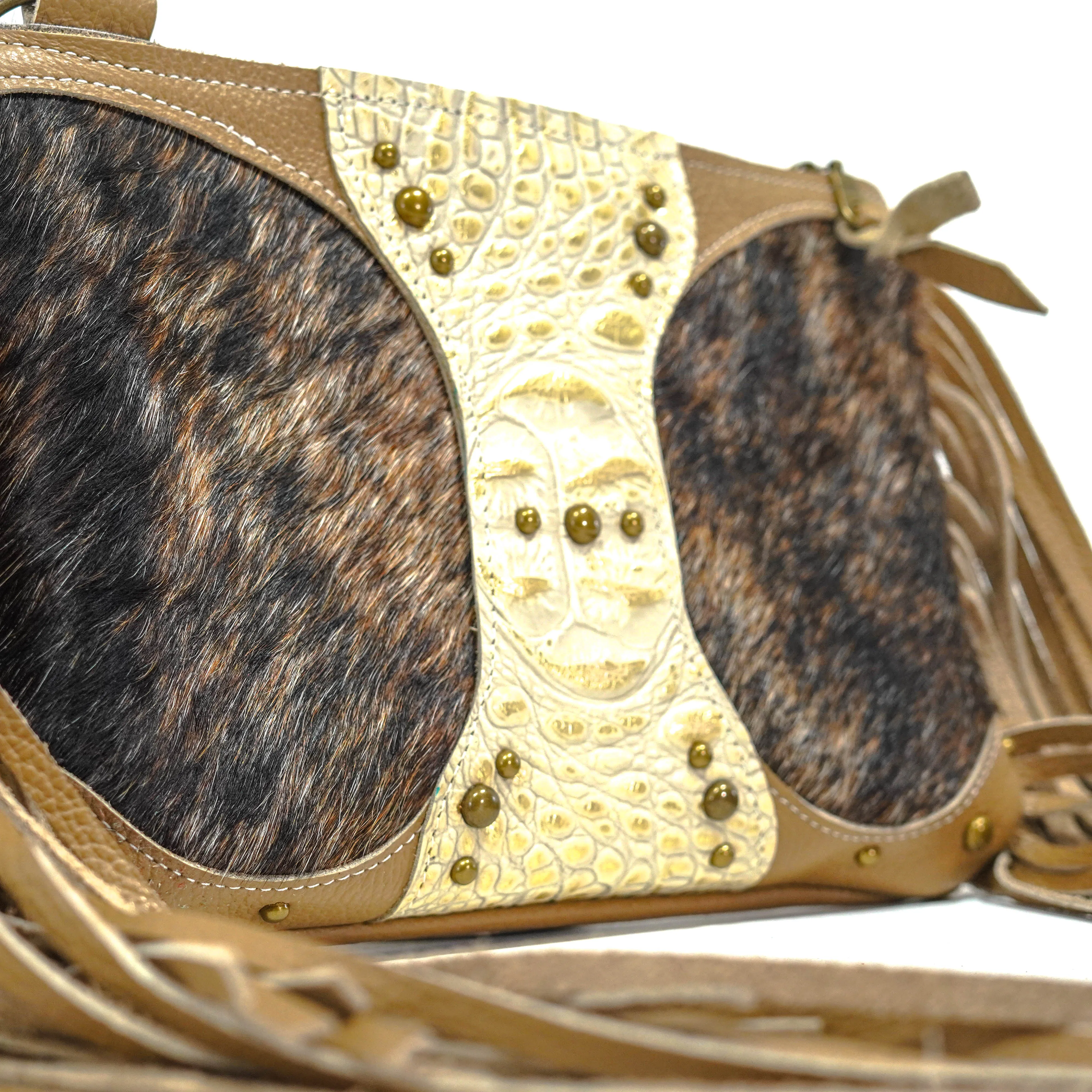 Patsy - Brindle w/ Ivory Croc