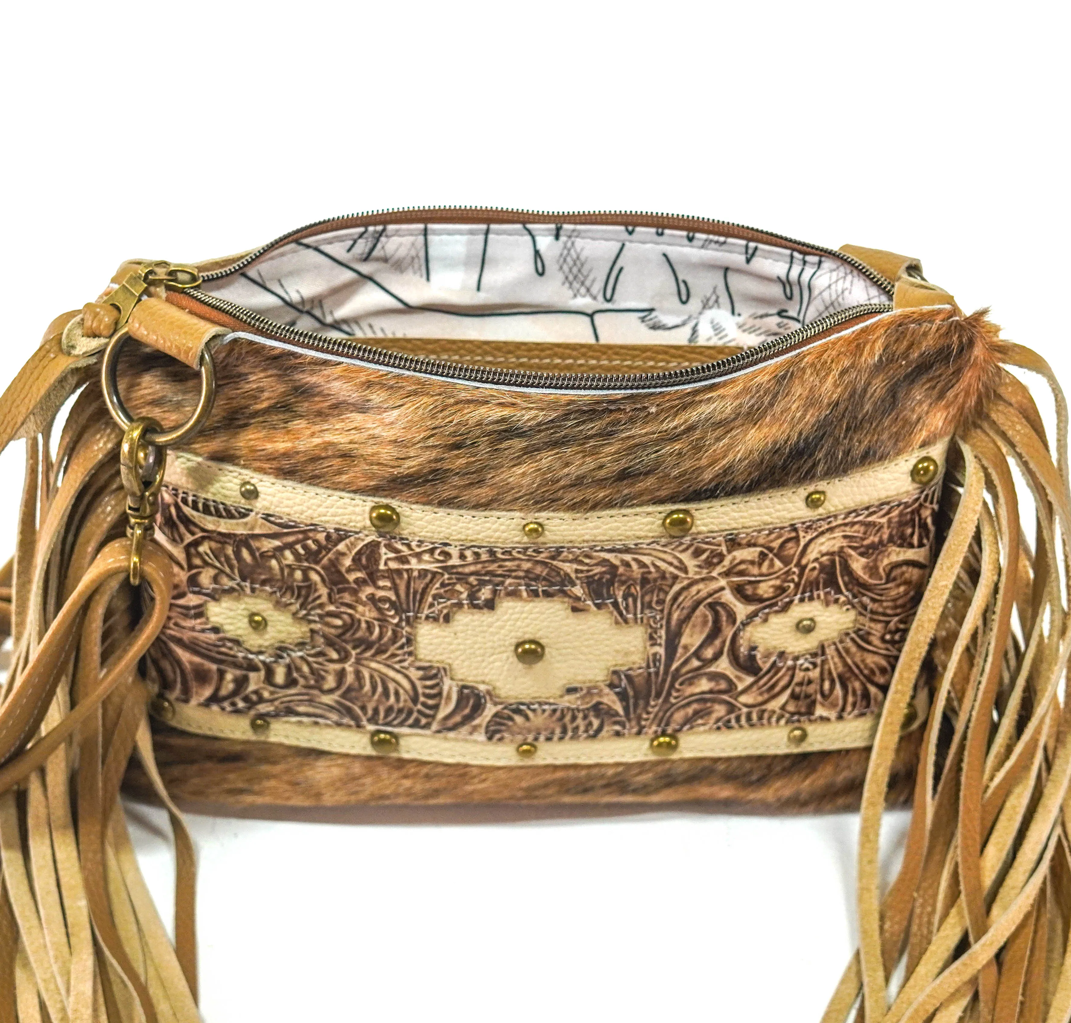 Patsy - Light Brindle w/ Ivory & Brown Dallas Tool