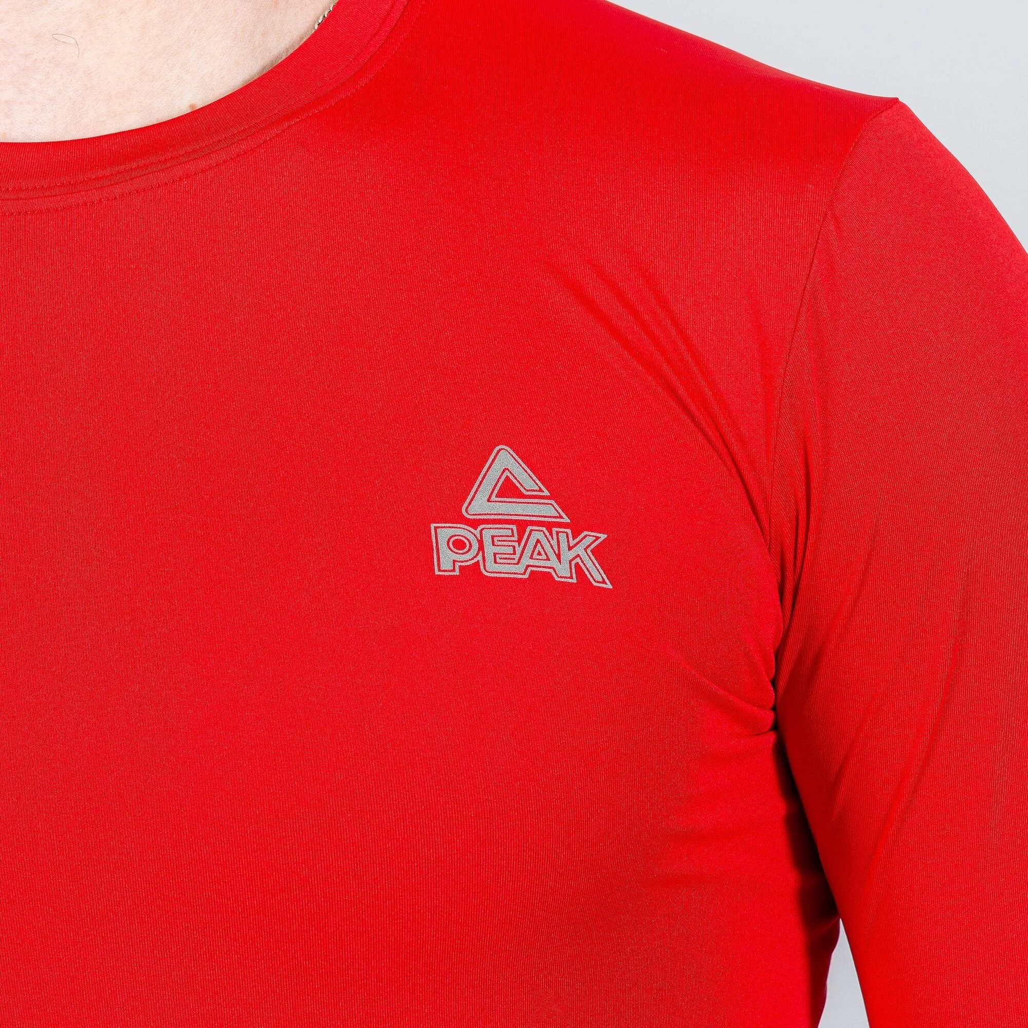 PEAK FUNCTIONAL LONG T-SHIRT Red