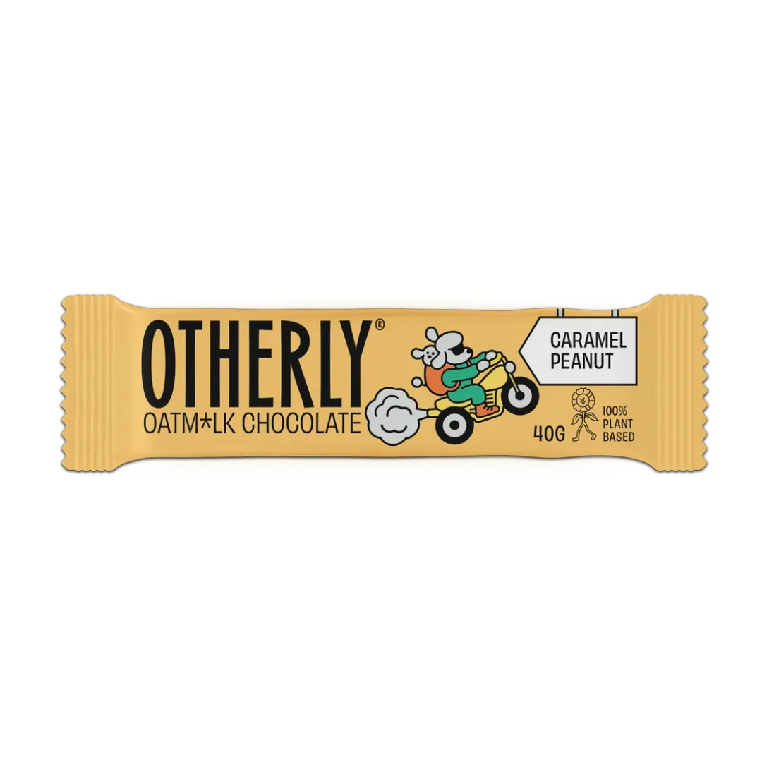 Peanuts and Caramel Bar Coated in Oatm*lk Chocolate 15 x 40g