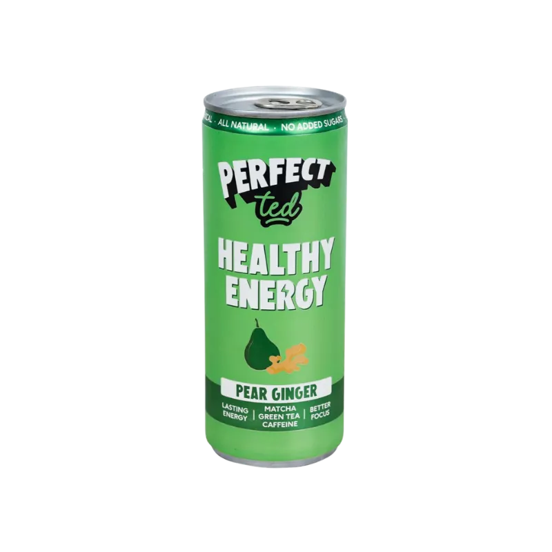Pear & Ginger Sparkling Matcha Energy 12 x 250ml