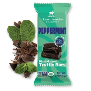 Peppermint Plant-Based Truffle Bars