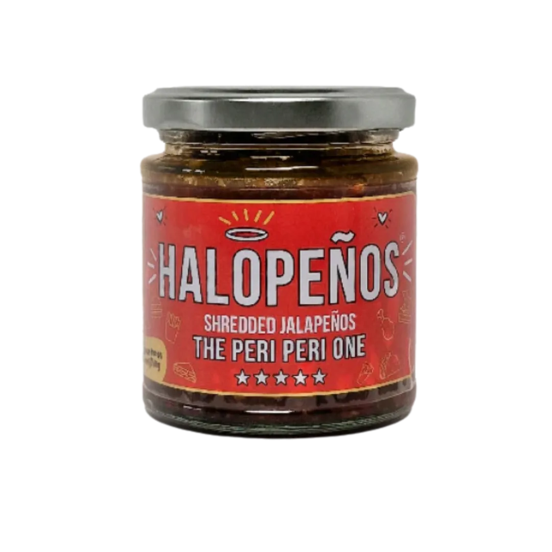 Peri Peri Sweet Shredded Jalapeños 12 x 200g