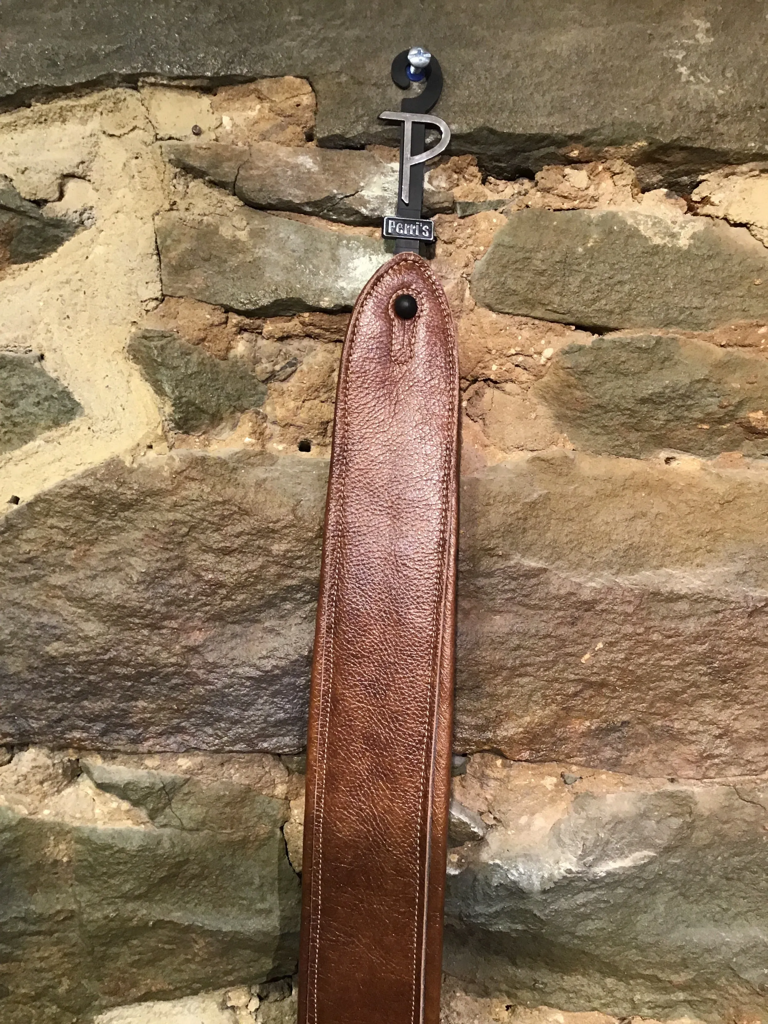 Perri’s Leathers 2.5” padded super soft sofa leather guitar strap