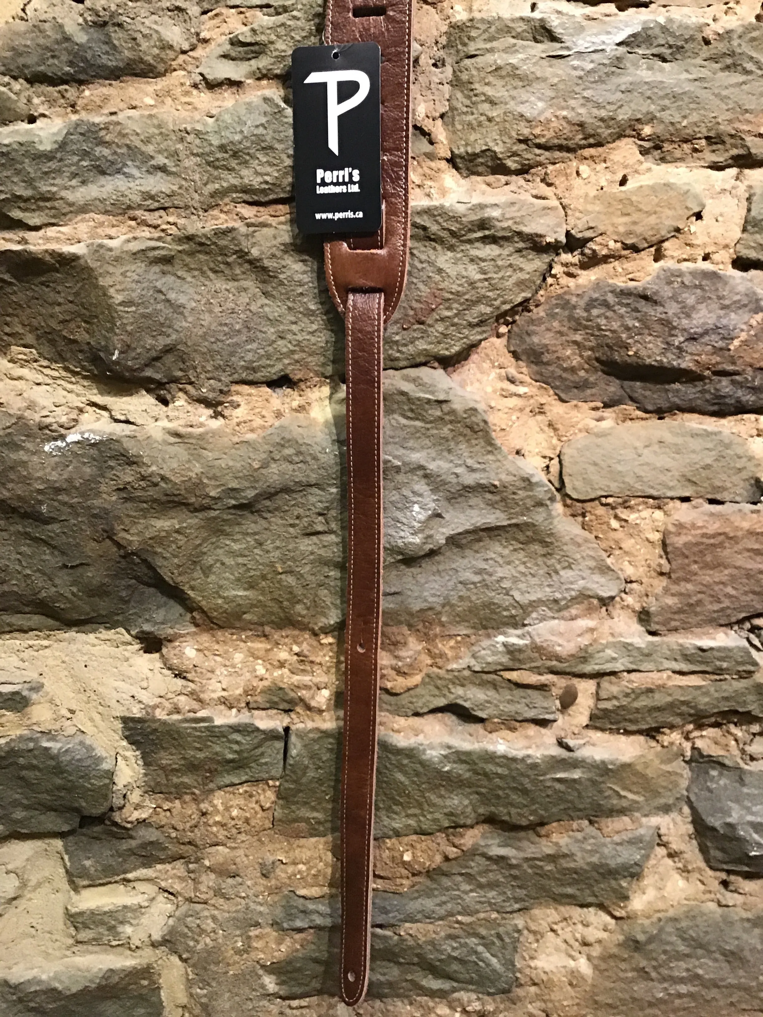 Perri’s Leathers 2.5” padded super soft sofa leather guitar strap
