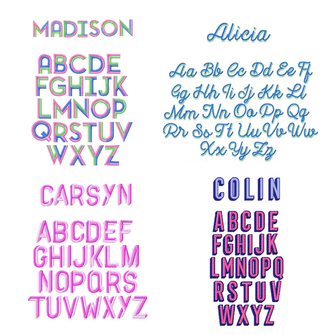 Personalized Seersucker Blue Navy Organizing Trio