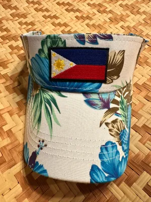 Philippines Floral Sun and Stars Visors
