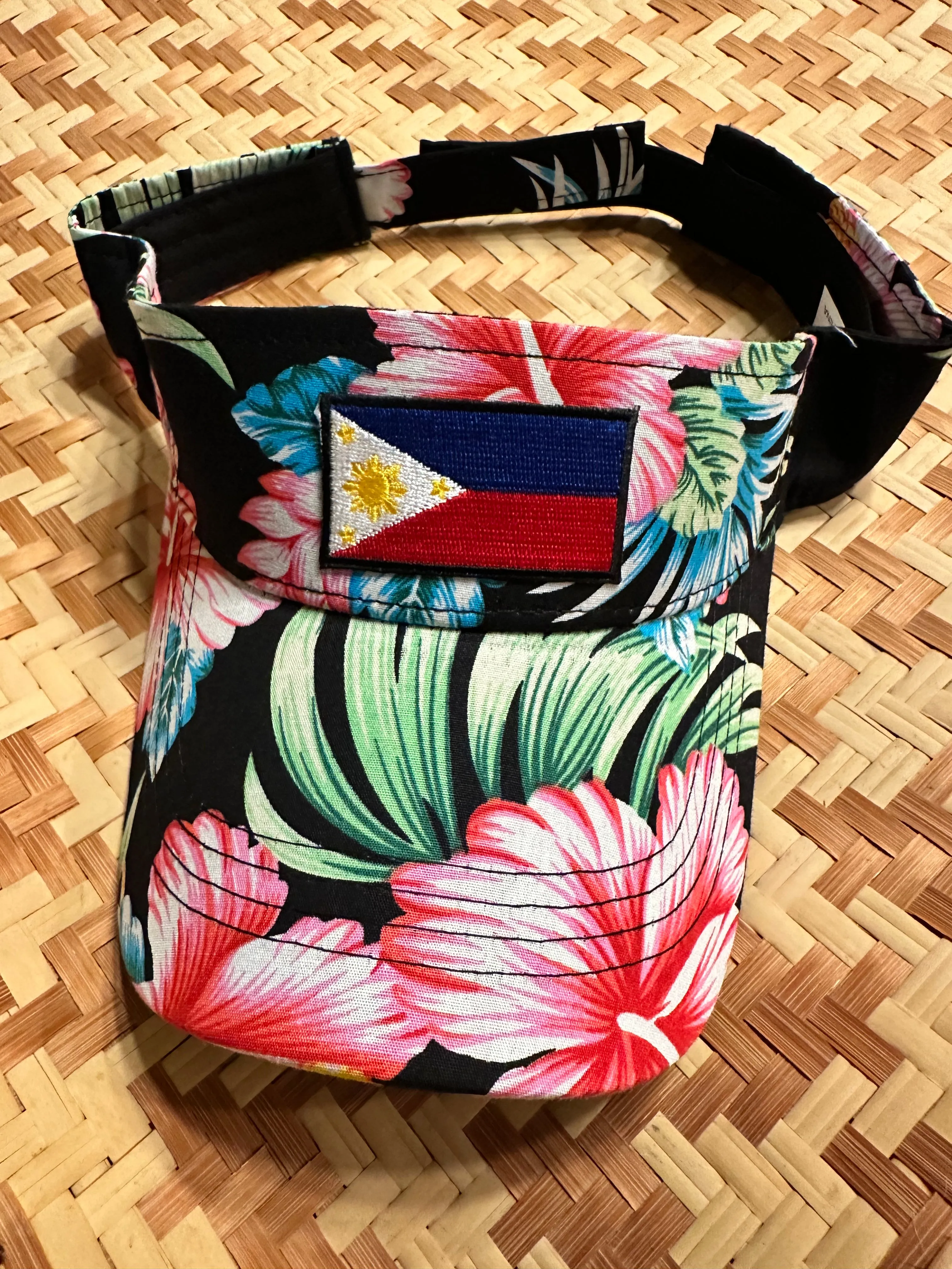Philippines Floral Sun and Stars Visors
