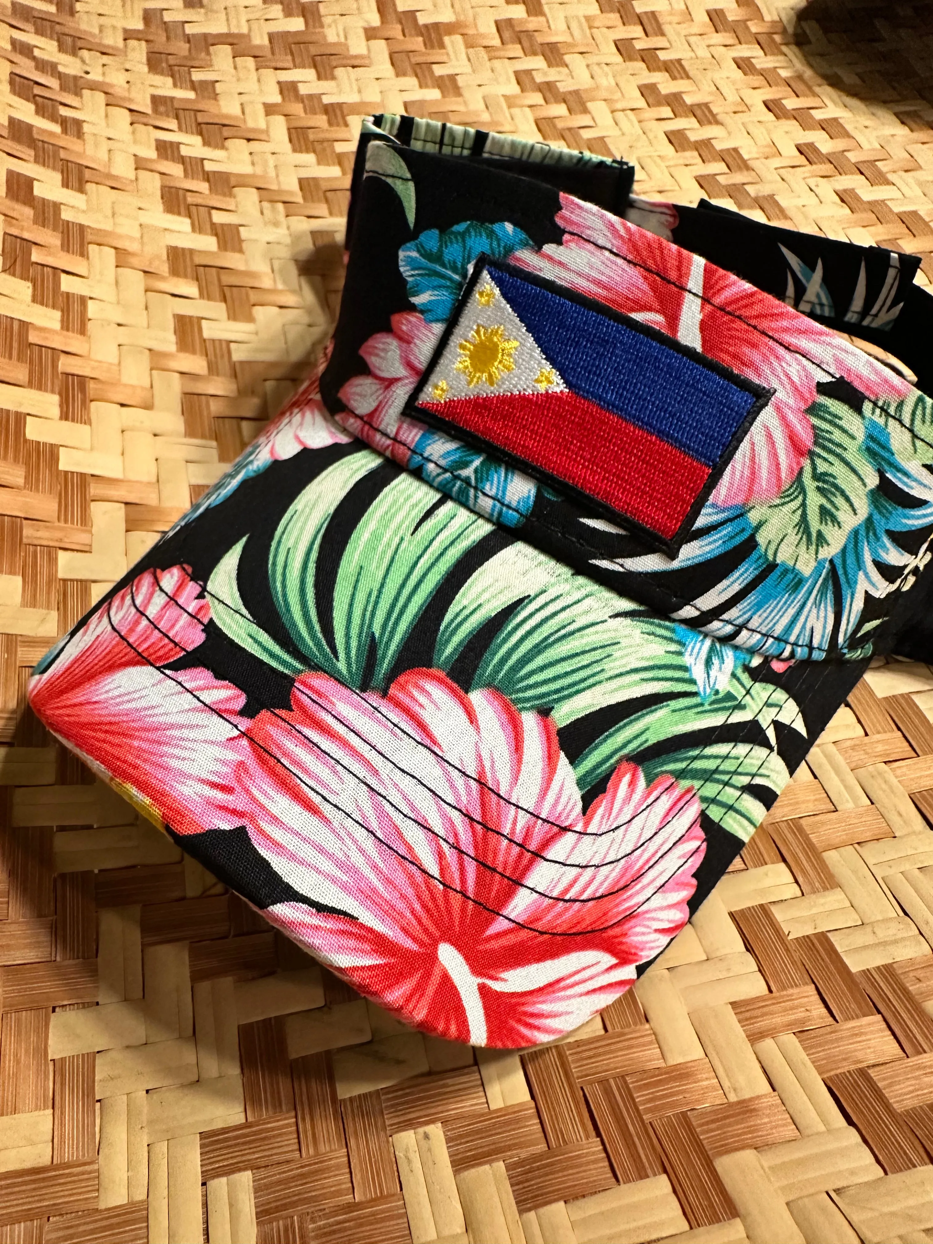 Philippines Floral Sun and Stars Visors