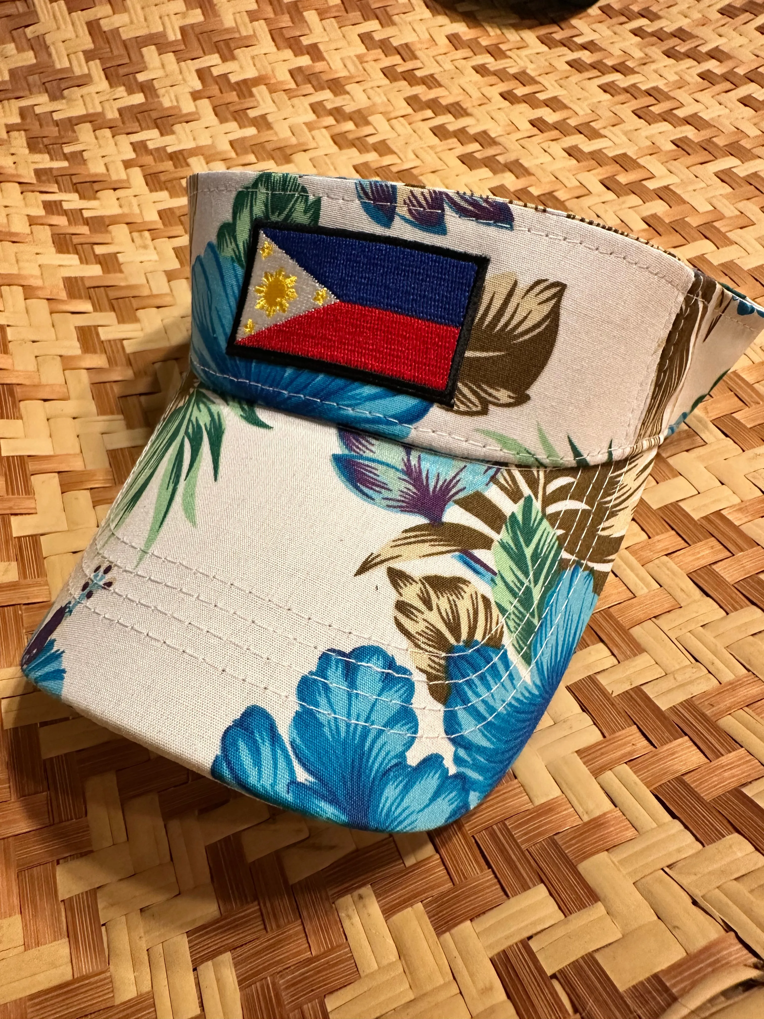 Philippines Floral Sun and Stars Visors