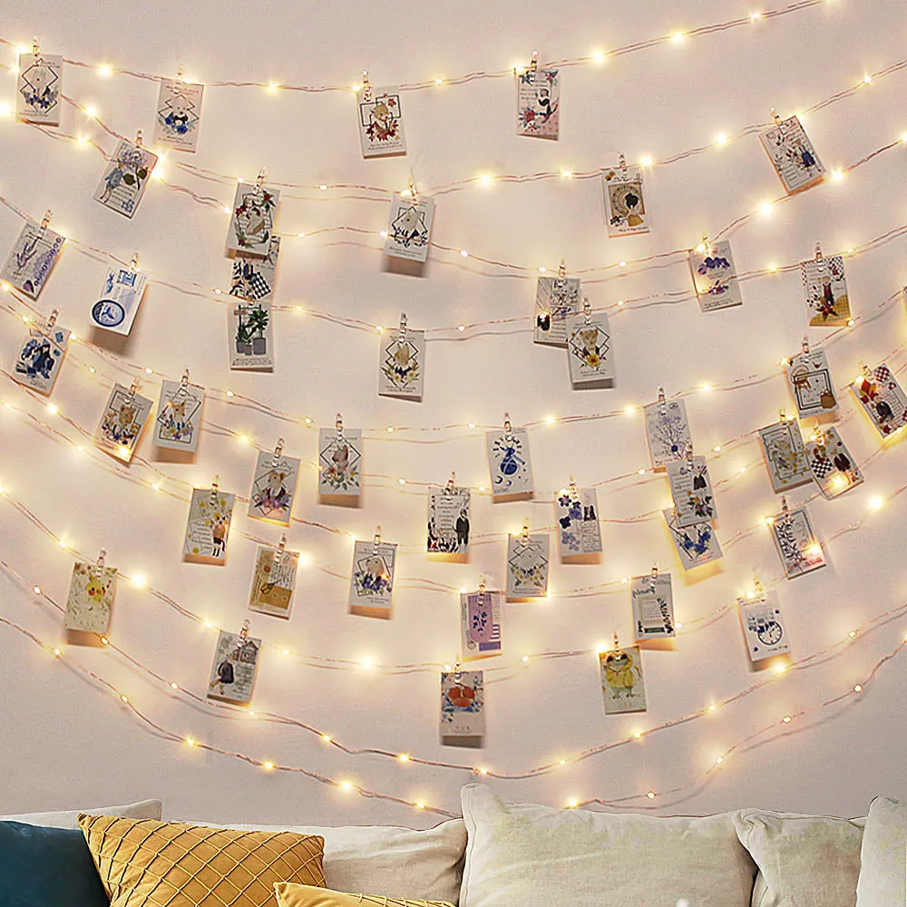 Photo Clip String Lights