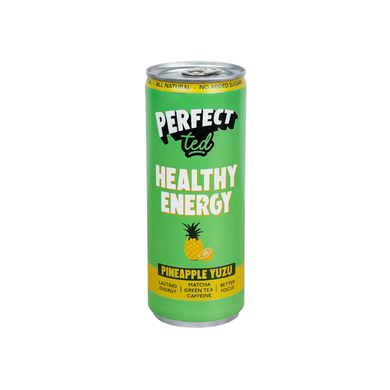 Pineapple & Yuzu Sparkling Matcha Energy 12 x 250ml