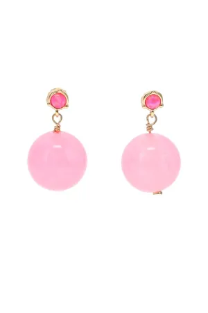 Pink Bubbles Drop Earrings