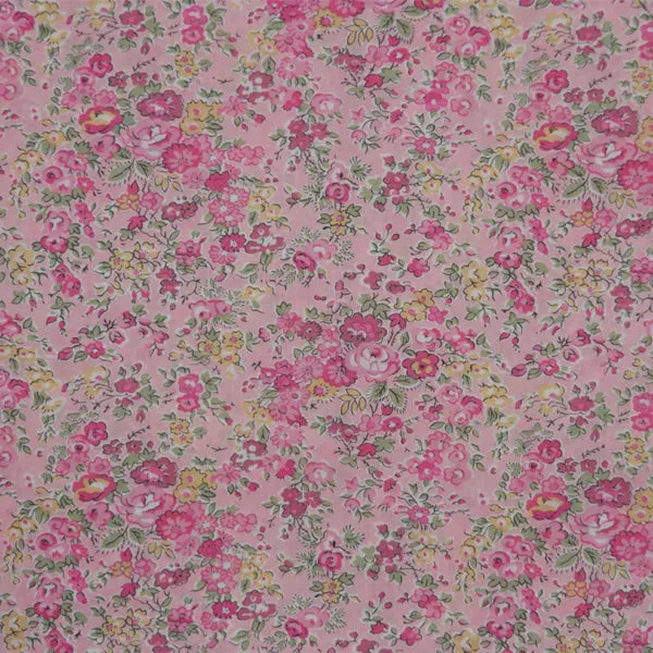 PINK FLORAL 'TATUM' LIBERTY LAWN COTTON HANDKERCHIEF