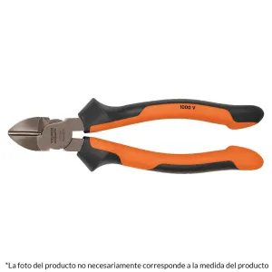 Pinza corte diagonal 5' mango Comfort Grip, Truper 102427
