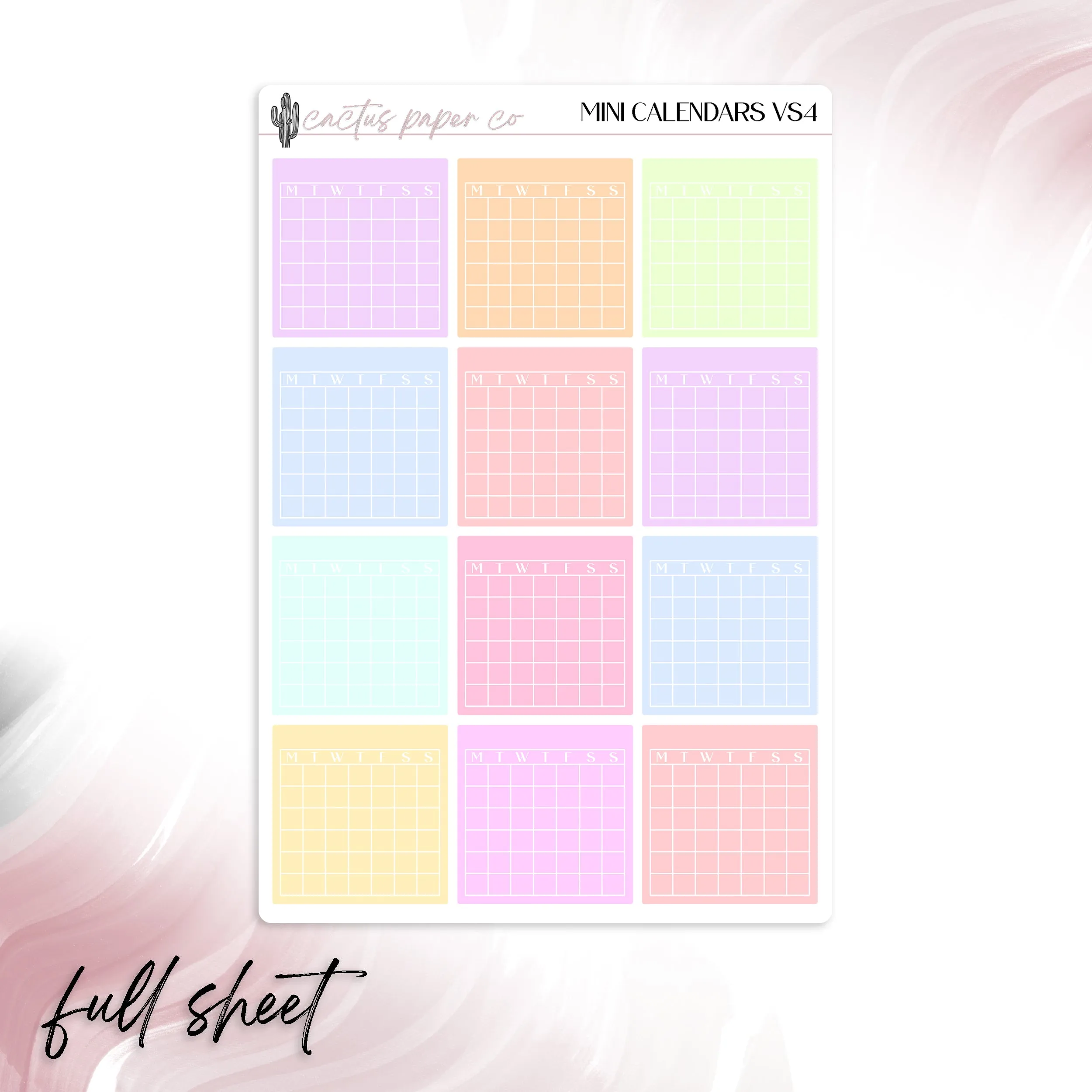 PLANNER BASICS BUNDLE VS4